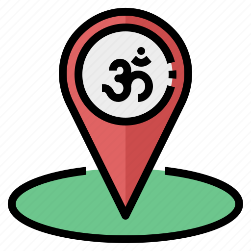 Hindu, hinduism, diwali, india, map icon - Download on Iconfinder