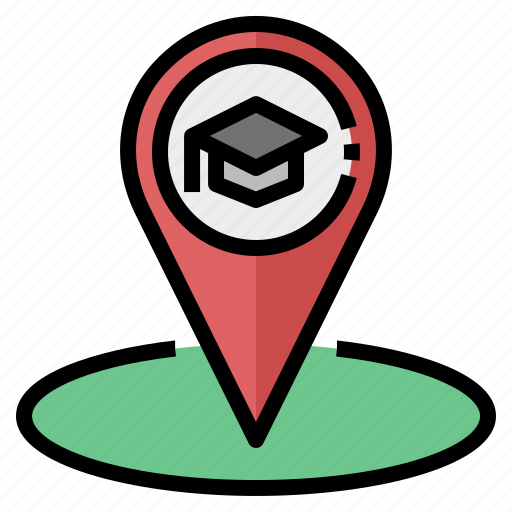 School, colleage, university, location, academy icon - Download on Iconfinder
