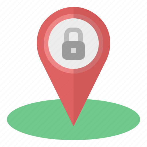 Restricted, area, locked, location, address, gps icon - Download on Iconfinder