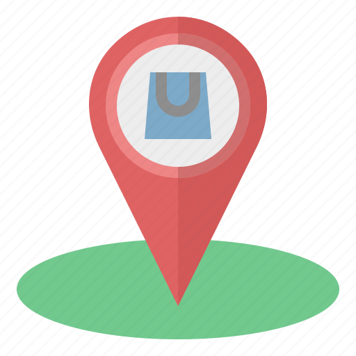 Shopping, store, supermarket, market, location icon - Download on Iconfinder