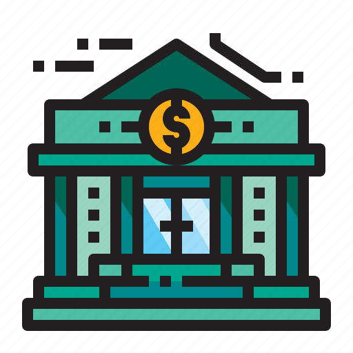 Bank, building, finance, location icon - Download on Iconfinder