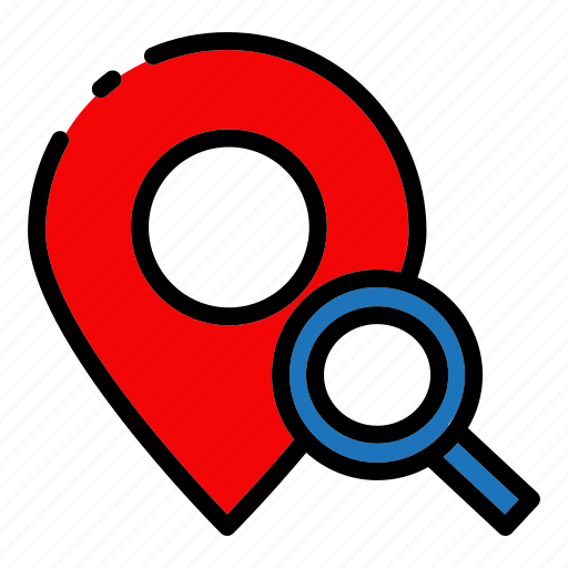 Location, map, pin, search icon - Download on Iconfinder
