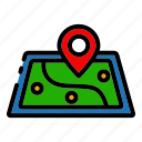 location, map, pin, point