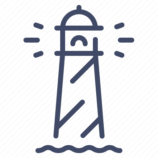 Building, light, lighthouse, sea, tower icon - Download on Iconfinder