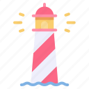 building, light, lighthouse, sea, tower