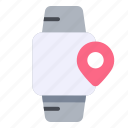 gps, location, map, navigation, pin, smart, watch
