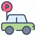 car, parking, transport, vehicle
