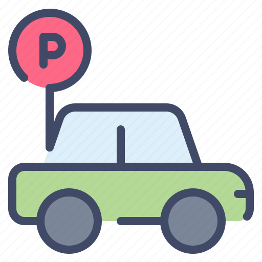 Car, parking, transport, vehicle icon - Download on Iconfinder