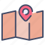 location, map, navigation, pin, placeholder 