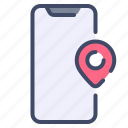 gps, location, map, mobile, navigation, pin, smartphone