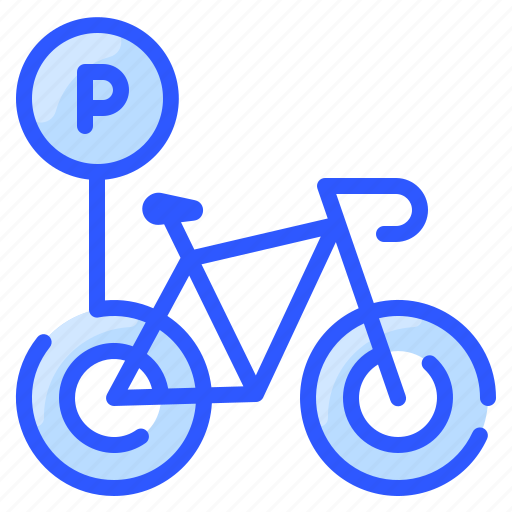 Bicycle, bike, parking, transport icon - Download on Iconfinder