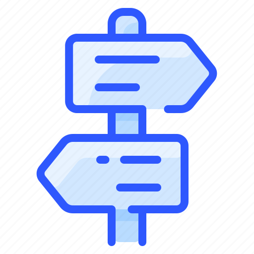 Arrow, direction, guidepost, pointer, post, signpost icon - Download on Iconfinder
