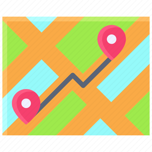 Pin, location, map, position, route icon - Download on Iconfinder