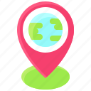 pin, location, map, position, earth