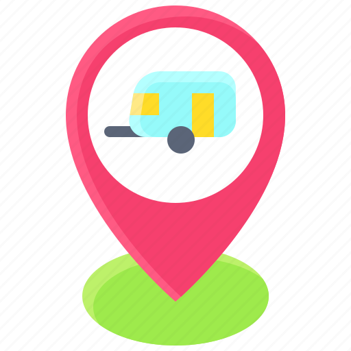 Pin, location, map, position, camp icon - Download on Iconfinder