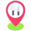 pin, location, map, position, restaurant