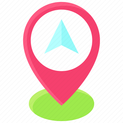 Pin, location, map, position, direction icon - Download on Iconfinder