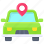 pin, location, map, position, car 