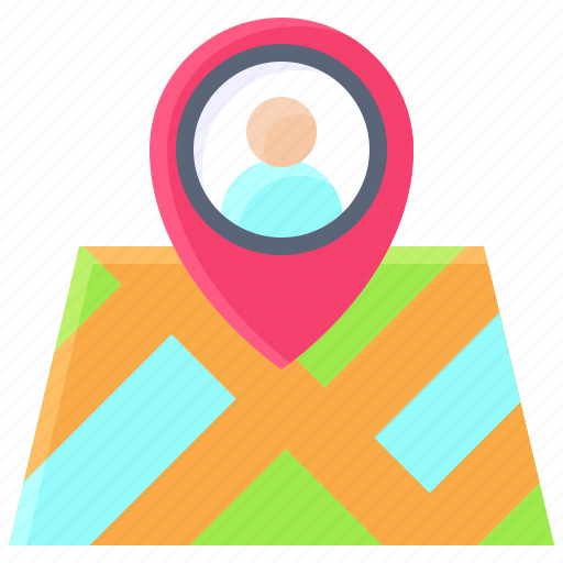 Pin, location, map, position, address icon - Download on Iconfinder