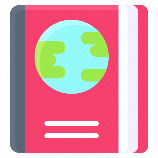 Pin, location, map, position, passport, travel, document icon - Download on Iconfinder