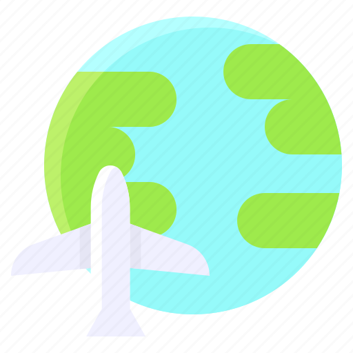 Pin, location, map, position, plane, travel icon - Download on Iconfinder