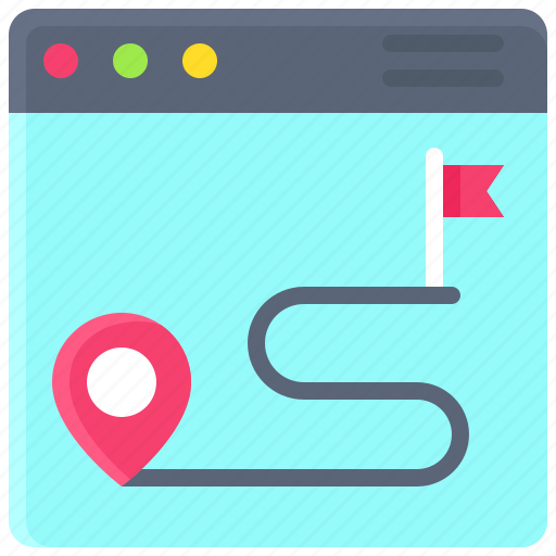 Pin, location, map, position, application, route icon - Download on Iconfinder