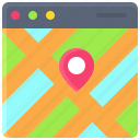 pin, location, map, position, application