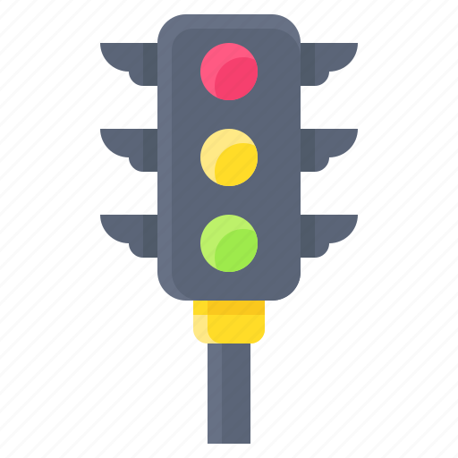 Pin, location, map, position, traffic light icon - Download on Iconfinder