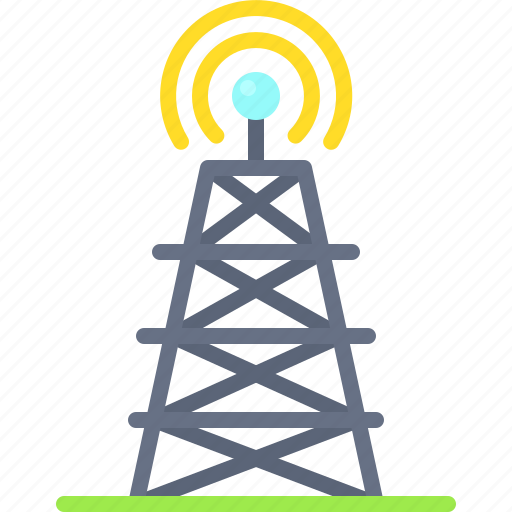 Pin, location, map, position, signal tower icon - Download on Iconfinder