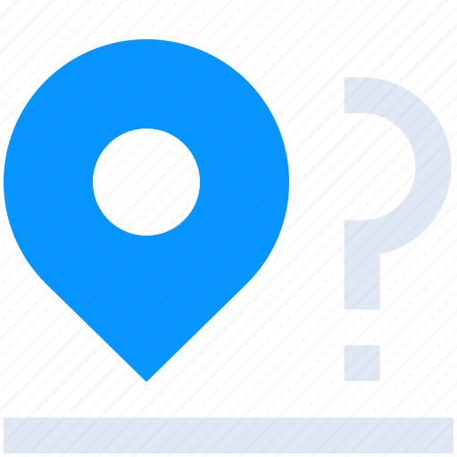 Concept, destination, location, navigation, question, traveling, unknown icon - Download on Iconfinder