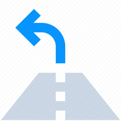 Arrow, highway, lefr, road, street, transportation, turn icon - Download on Iconfinder