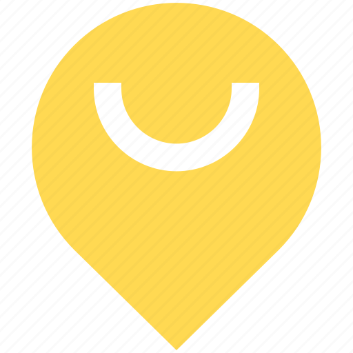 Address, buy, cart, navigation, pin, shop, shopping icon - Download on Iconfinder
