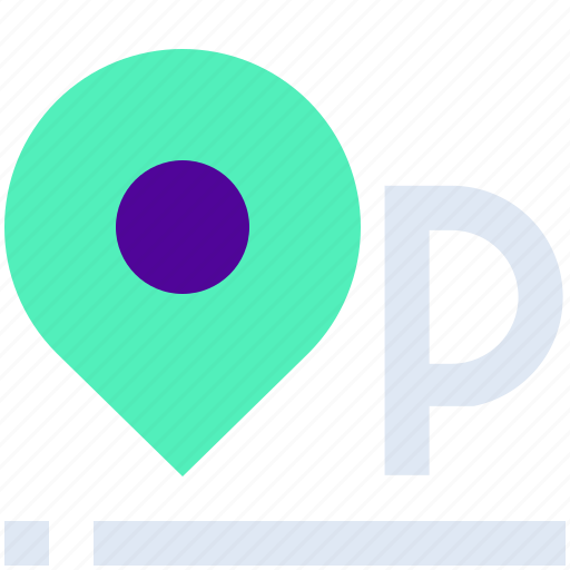 Car, location, map, park, parking, pin icon - Download on Iconfinder