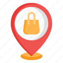 shopping, cart, maps, location, placeholder, pin, place, buy