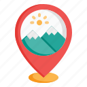 mountain, park, pin, navigation, peak, placeholder, maps, location, mountains