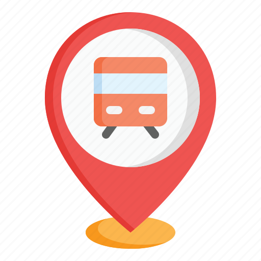 Subway, train, station, location, map, pin, pointer icon - Download on Iconfinder