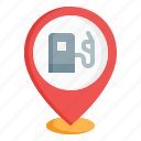 petrol, station, fuel, maps, location, gas, placeholder, pin