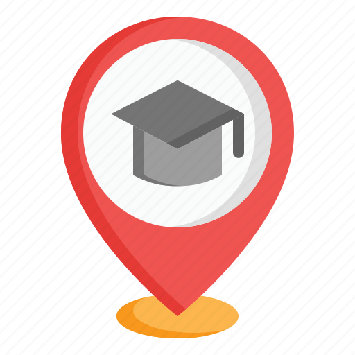 Education, location, map, pin, pointer, school, university icon - Download on Iconfinder