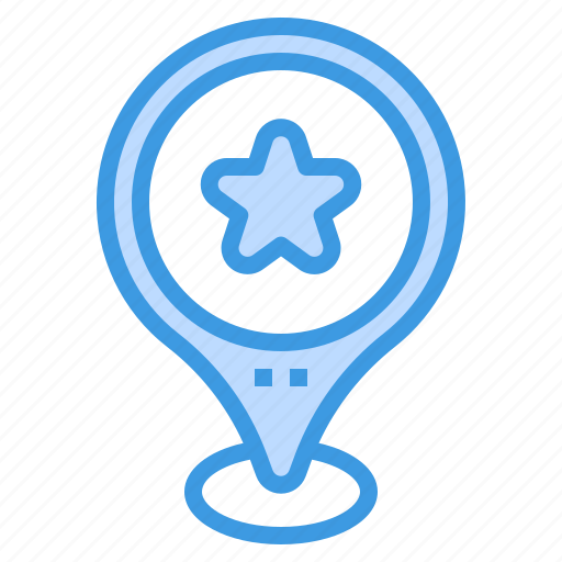Favorite, marker, map, pin, location icon - Download on Iconfinder
