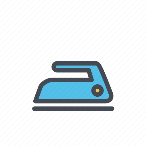 Iron, ironing, laundry, appliance, household icon - Download on Iconfinder