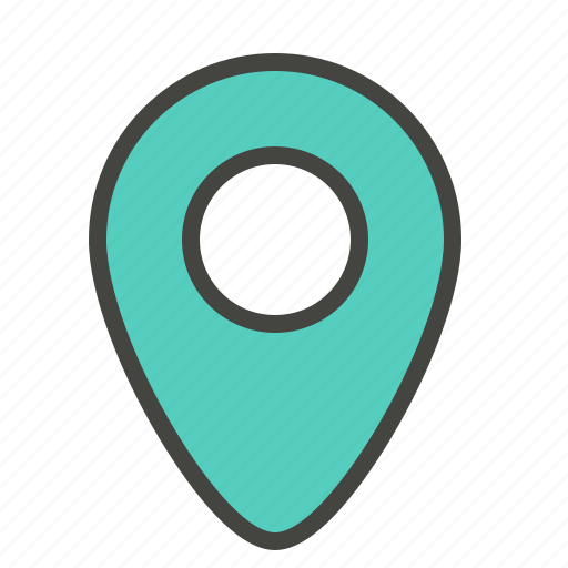 Coordinate, location, map, pin icon - Download on Iconfinder