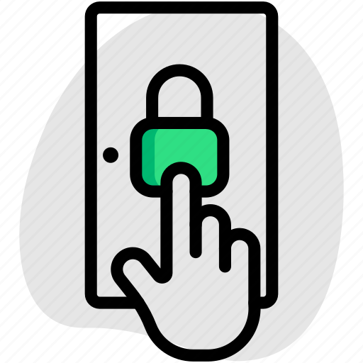 Door, lock, hand, security, protection icon - Download on Iconfinder