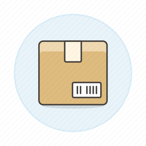 Barcode, logistic, package, boxes, seal, box icon - Download on Iconfinder