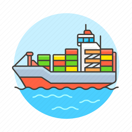 International, container, supply, shipping, logistic, transport, ship icon - Download on Iconfinder