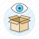 eye, inventory, logistic, management, package, scan, service, view, warehouse