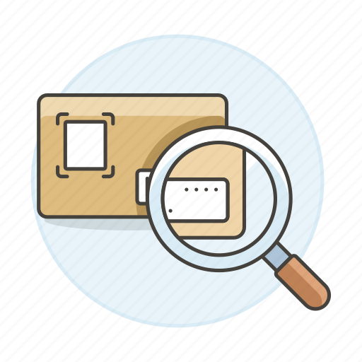 Barcode, magnifier, package, box, scan, warehouse, search icon - Download on Iconfinder