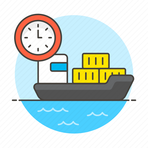 Cargo, container, ems, international, logistic, marine, sailing icon - Download on Iconfinder