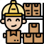 warehouse, worker, stock, delivery, package 