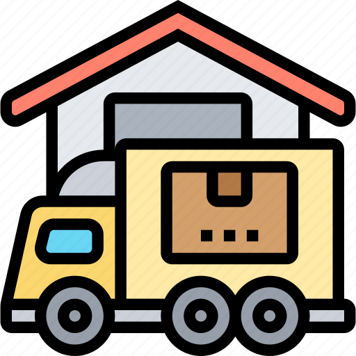 Wholesale, warehouse, transport, stock, manufacture icon - Download on Iconfinder