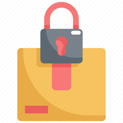 Delivery, lock, logistic, package, secure, security, shipping icon - Download on Iconfinder